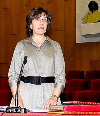 Maria del Carmen Serrano vicerrectora de la Universidad de Valladolid y directora del Curso preparacion prueba de acceso a la universidad de Valladolid para mayores de 25 años y mayores de 45 años